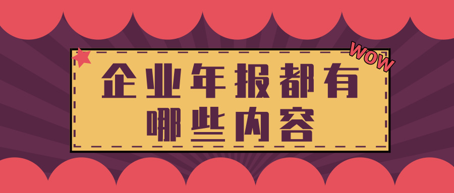 企業(yè)年報 企業(yè)年報